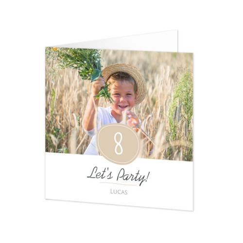 Folded Card Square 14,3 x 14,3 cm