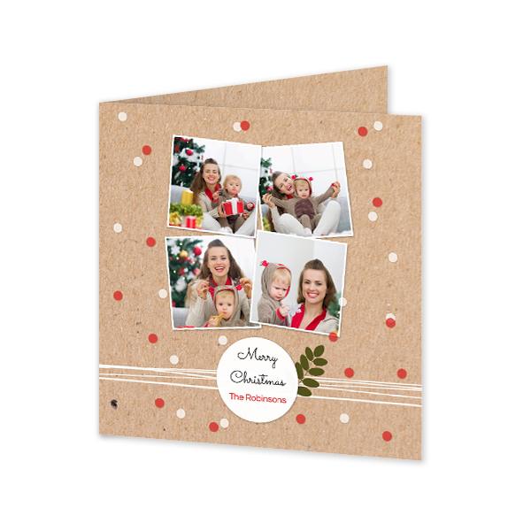 Folded Card Square 14,3 x 14,3 cm