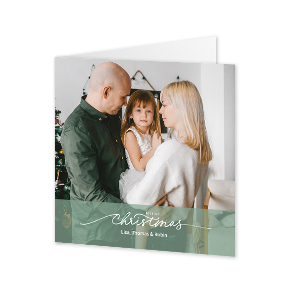 Folded Card Square 14,3 x 14,3 cm