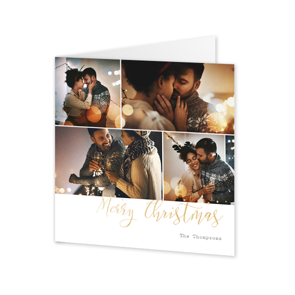 Doble Fotokort Kvadratisk 14,3 x 14,3 cm