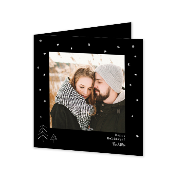 Folded Card Square 14,3 x 14,3 cm