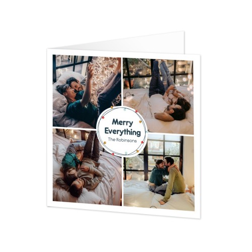 Folded Card Square 14,3 x 14,3 cm