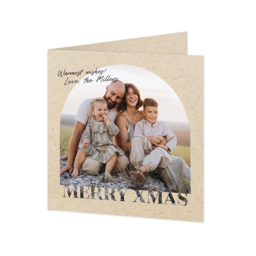 Gevouwen Kaart Vierkant 14,3 x 14,3 cm