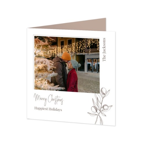 Folded Card Square 14,3 x 14,3 cm