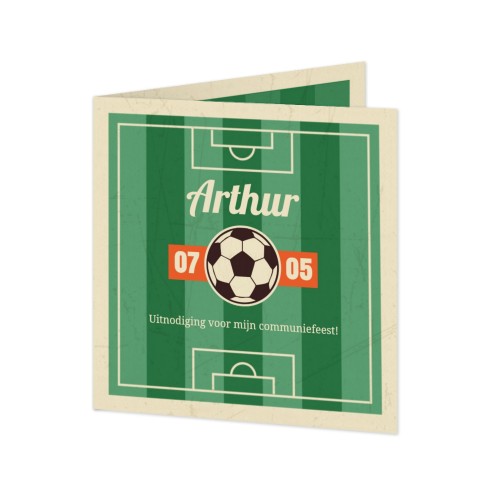 Football Field Vintage - Text Only