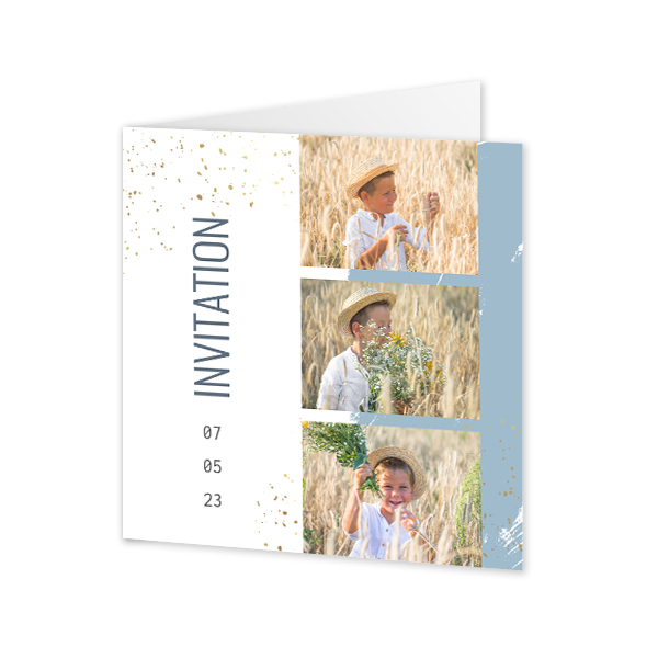 Folded Card Square 14,3 x 14,3 cm