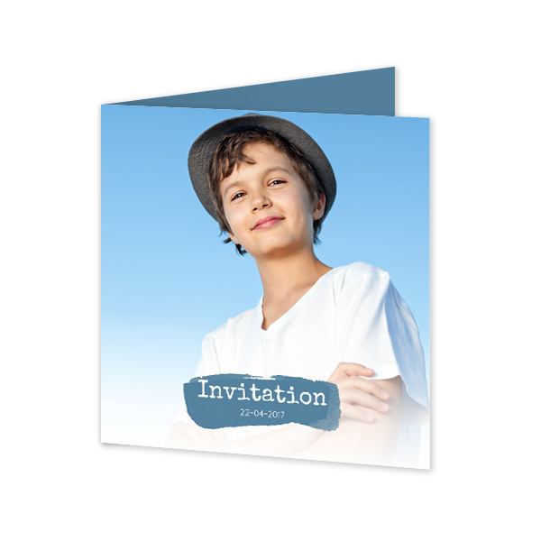 Folded Card Square 14,3 x 14,3 cm