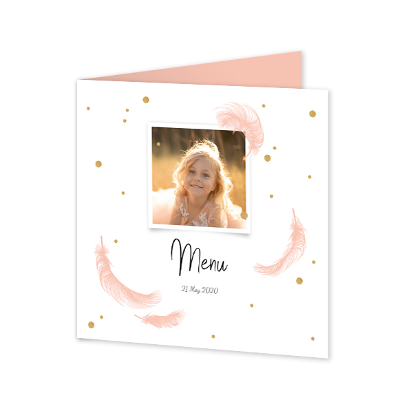 Folded Card Square 14,3 x 14,3 cm Folded Card Square 14,3 x 14,3 cm