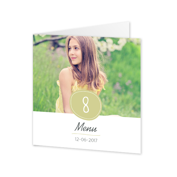 Folded Card Square 14,3 x 14,3 cm Folded Card Square 14,3 x 14,3 cm