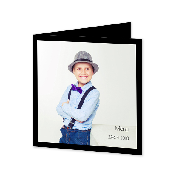 Doble Fotokort Kvadratisk 14,3 x 14,3 cm Doble Fotokort Kvadratisk 14,3 x 14,3 cm