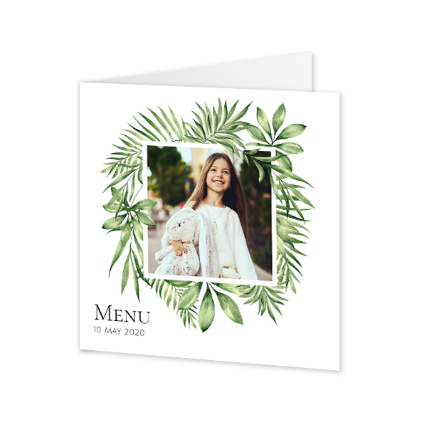 Folded Card Square 14,3 x 14,3 cm