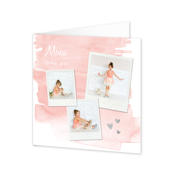 Folded Card Square 14,3 x 14,3 cm Folded Card Square 14,3 x 14,3 cm