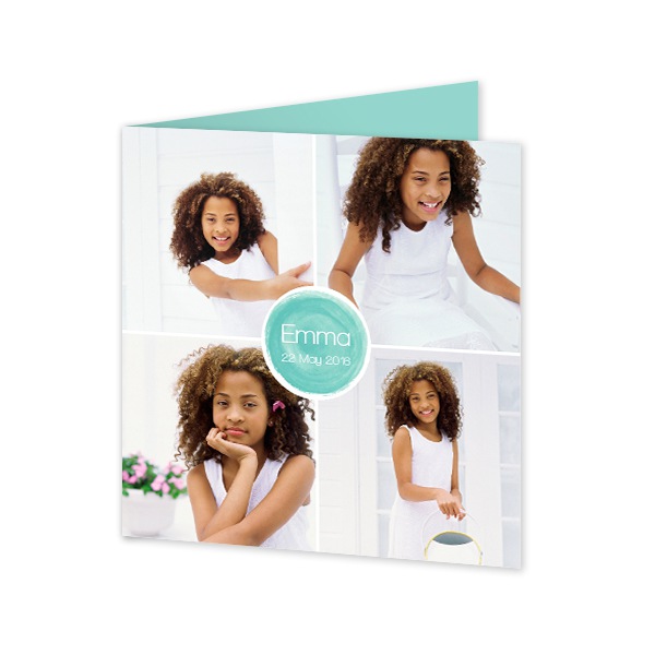 Foldede Fotokort Kvadratisk 14,3 x 14,3 cm Foldede Fotokort Kvadratisk 14,3 x 14,3 cm