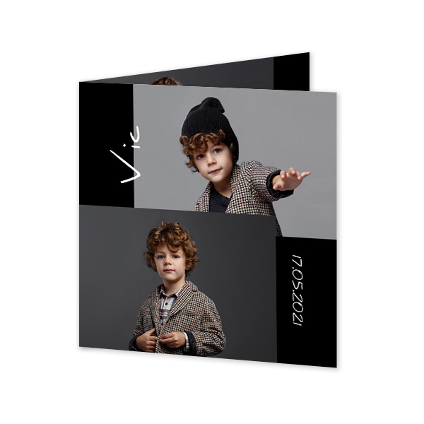 Folded Card Square 14,3 x 14,3 cm Folded Card Square 14,3 x 14,3 cm