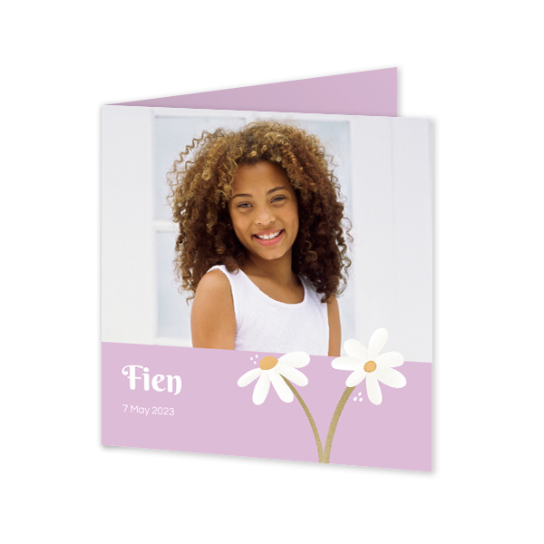 Folded Card Square 14,3 x 14,3 cm