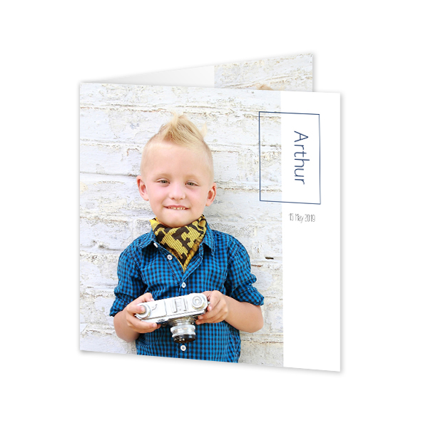 Folded Card Square 14,3 x 14,3 cm Folded Card Square 14,3 x 14,3 cm