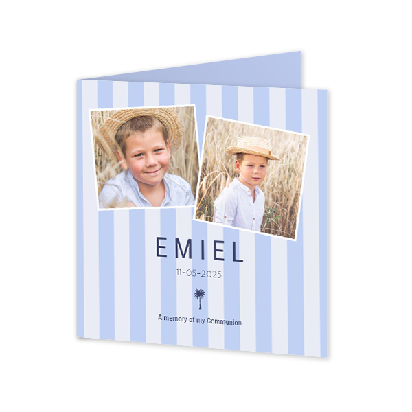 Folded Card Square 14,3 x 14,3 cm