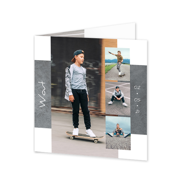 Folded Card Square 14,3 x 14,3 cm