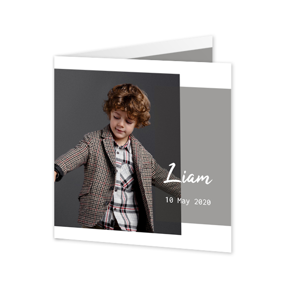 Folded Card Square 14,3 x 14,3 cm Folded Card Square 14,3 x 14,3 cm