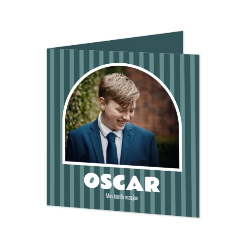 Doble Fotokort Kvadratisk 14,3 x 14,3 cm