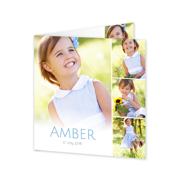 Folded Card Square 14,3 x 14,3 cm