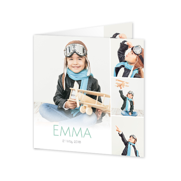 Vikta Fotokort Kvadrat 14,3 x 14,3 cm