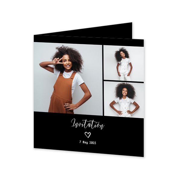 Folded Card Square 14,3 x 14,3 cm Folded Card Square 14,3 x 14,3 cm