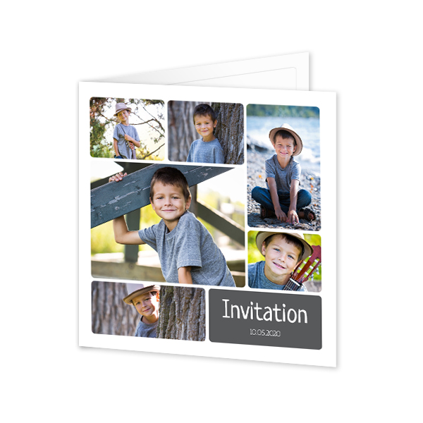 Folded Card Square 14,3 x 14,3 cm Folded Card Square 14,3 x 14,3 cm