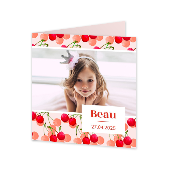 Folded Card Square 14,3 x 14,3 cm