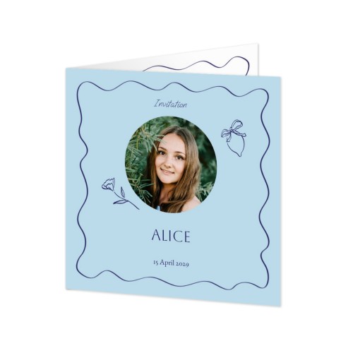 Folded Card Square 14,3 x 14,3 cm Folded Card Square 14,3 x 14,3 cm