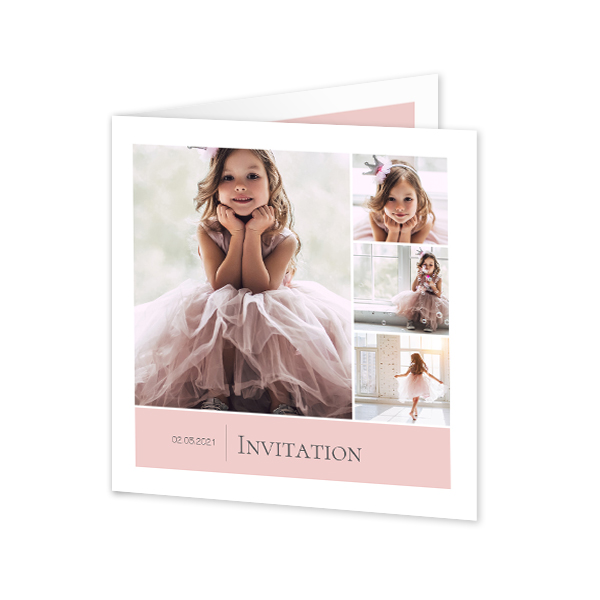 Folded Card Square 14,3 x 14,3 cm