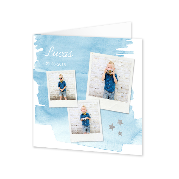 Folded Card Square 14,3 x 14,3 cm Folded Card Square 14,3 x 14,3 cm