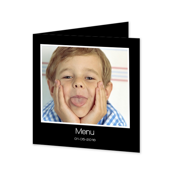 Folded Card Square 14,3 x 14,3 cm