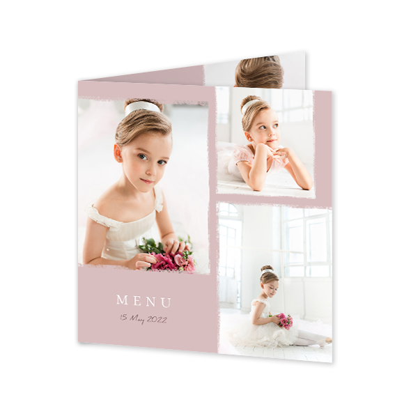 Folded Card Square 14,3 x 14,3 cm Folded Card Square 14,3 x 14,3 cm