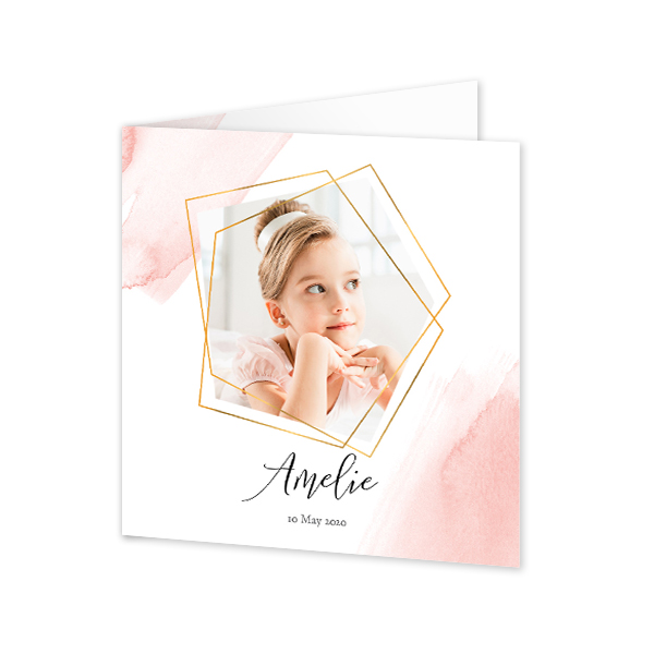 Folded Card Square 14,3 x 14,3 cm