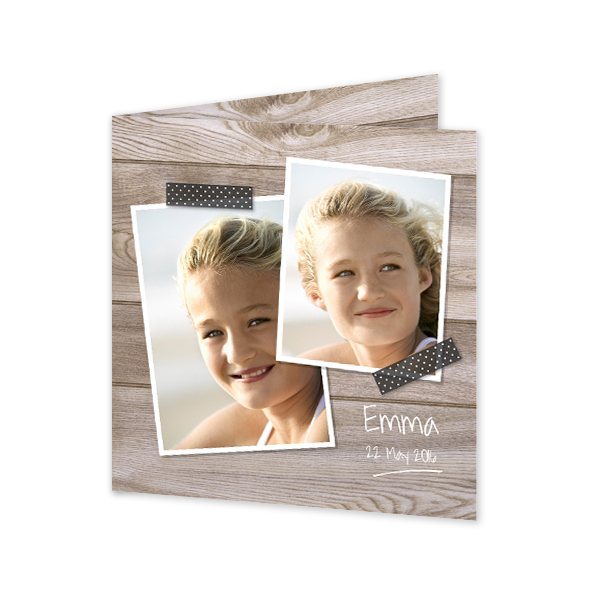 Folded Card Square 14,3 x 14,3 cm