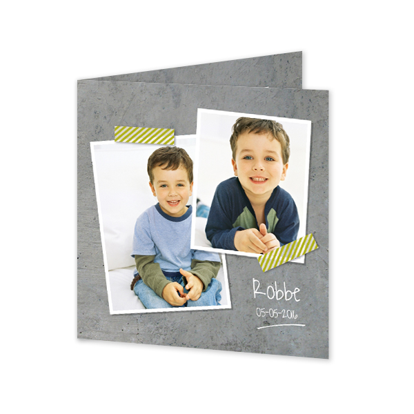 Folded Card Square 14,3 x 14,3 cm