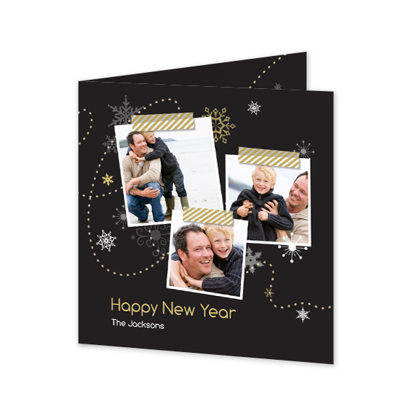 Doble Fotokort Kvadratisk 14,3 x 14,3 cm