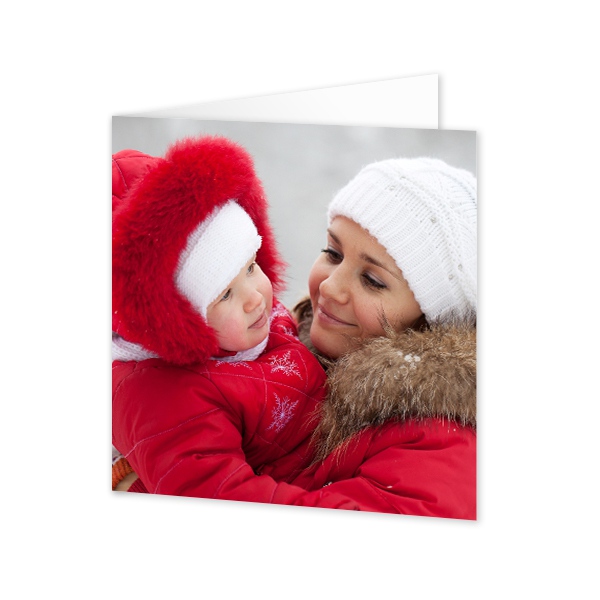 Faire-part 2 volets Carré 14,3 x 14,3 cm Faire-part 2 volets Carré 14,3 x 14,3 cm