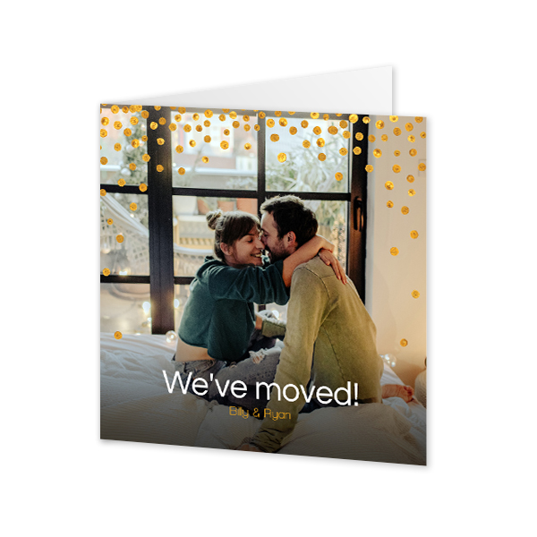 Gevouwen Kaart Vierkant 14,3 x 14,3 cm Gevouwen Kaart Vierkant 14,3 x 14,3 cm