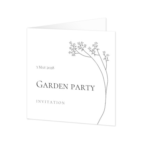 Doble Fotokort Kvadratisk 14,3 x 14,3 cm