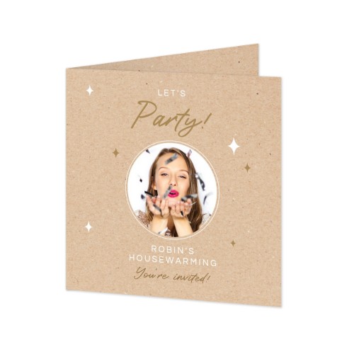 Folded Card Square 14,3 x 14,3 cm