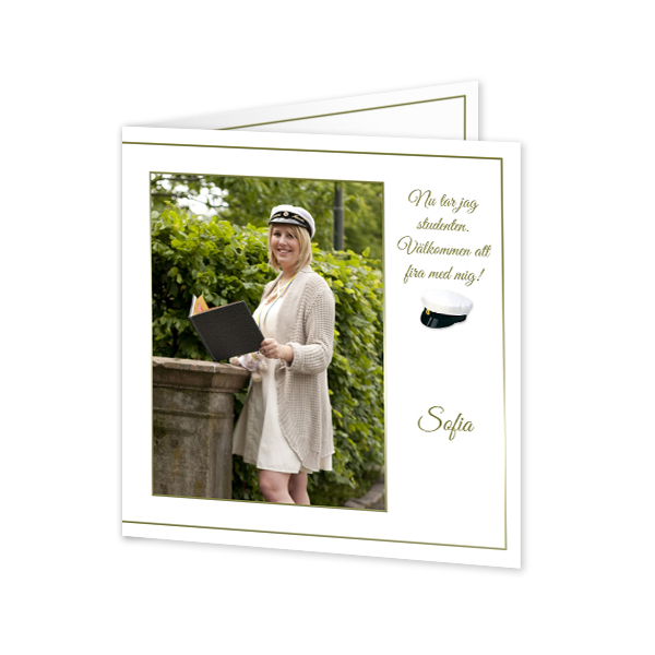 Vikta Fotokort Kvadrat 14,3 x 14,3 cm