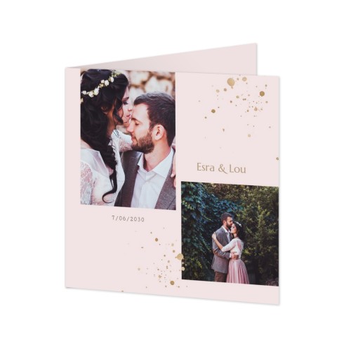 Folded Card Square 14,3 x 14,3 cm Folded Card Square 14,3 x 14,3 cm