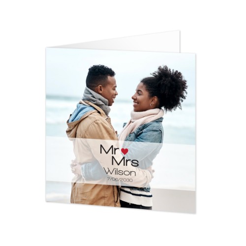 Folded Card Square 14,3 x 14,3 cm