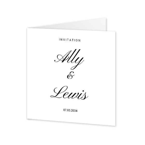 Foldede Fotokort Kvadratisk 14,3 x 14,3 cm Foldede Fotokort Kvadratisk 14,3 x 14,3 cm