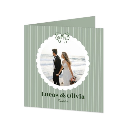 Folded Card Square 14,3 x 14,3 cm