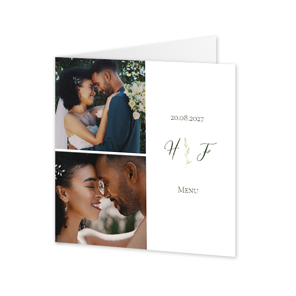 Folded Card Square 14,3 x 14,3 cm