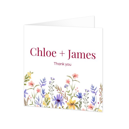 Folded Card Square 14,3 x 14,3 cm