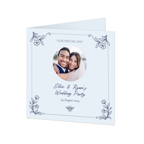 Floral Line Frame